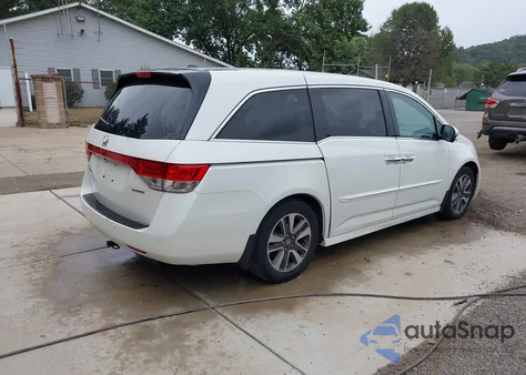 2015 Honda Odyssey Touring/Touring Elite z USA, uszkodzony, nr VIN 5FNRL5H93FB020669